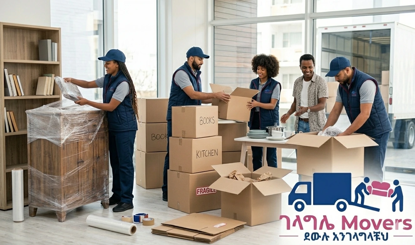 Professional packing and unpacking services Addis Ababa